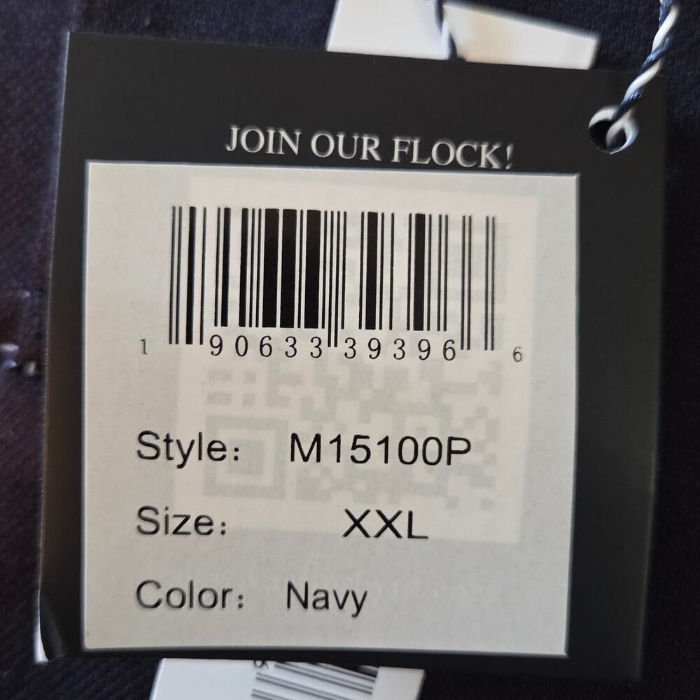 Tailorbyrd Modal Polo NWT Navy Blue Soft Classic size XXL - Picture 9 of 11